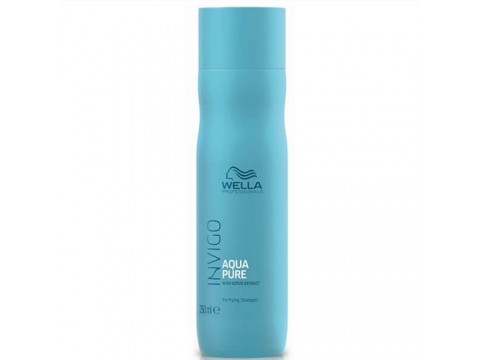 WELLA Valomasis šampūnas Wella Professionals Invigo Aqua Pure Shampoo 250 ml
